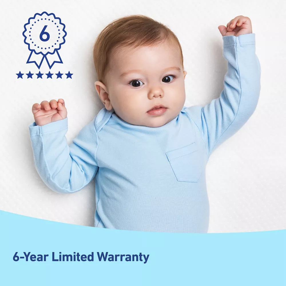 Premium Foam Crib and Toddler Mattress - Image 7