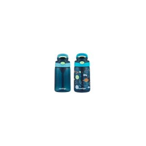 Contigo? Kids Water Bottle with Redesigned AUTOSPOUT? Straw, 14 oz, 2 pack