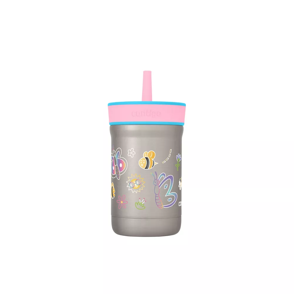 Contigo? Kids Leighton Spill-Proof Stainless Steel Tumbler with Straw, 12oz. - Image 8
