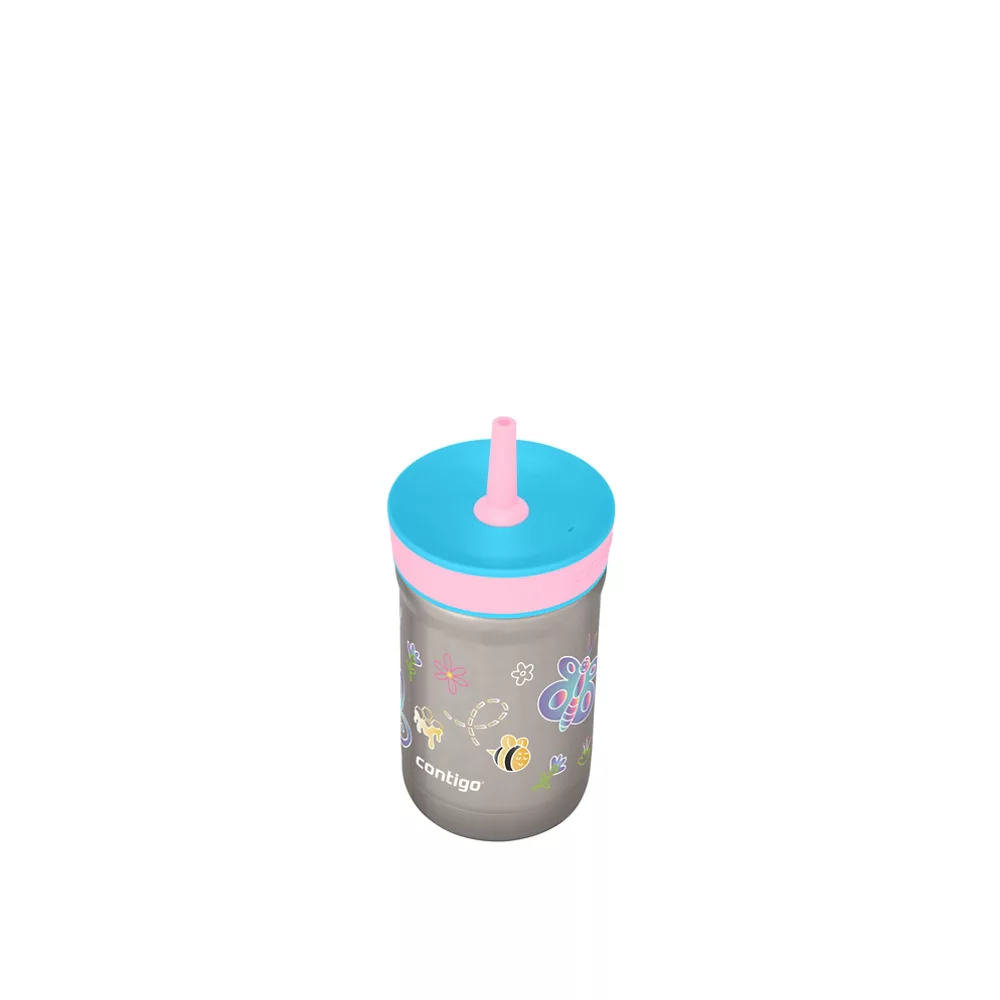 Contigo? Kids Leighton Spill-Proof Stainless Steel Tumbler with Straw, 12oz. - Image 9