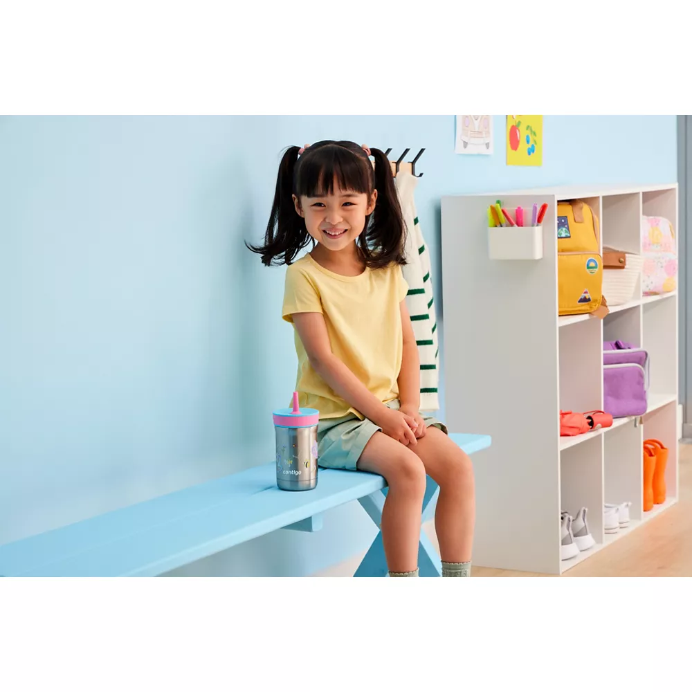 Contigo? Kids Leighton Spill-Proof Stainless Steel Tumbler with Straw, 12oz. - Image 10