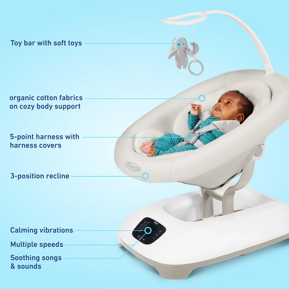 SmartSense? Soothing Baby Swing - Image 6