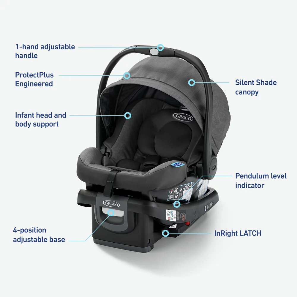 SnugRide? DLX Infant Car Seat ft. Load Leg Technology - Image 5