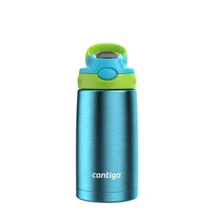 Contigo? Kids Straw Stainless Steel Water Bottle with AUTOSPOUT? Lid, 13oz