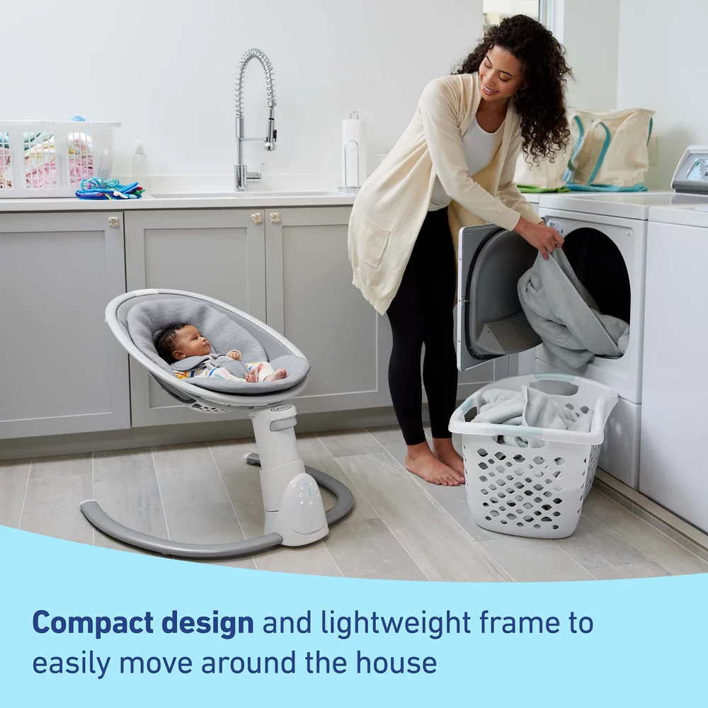 Graco Soothe 'n Sway? Bluetooth 3-in-1 Swing - Image 4