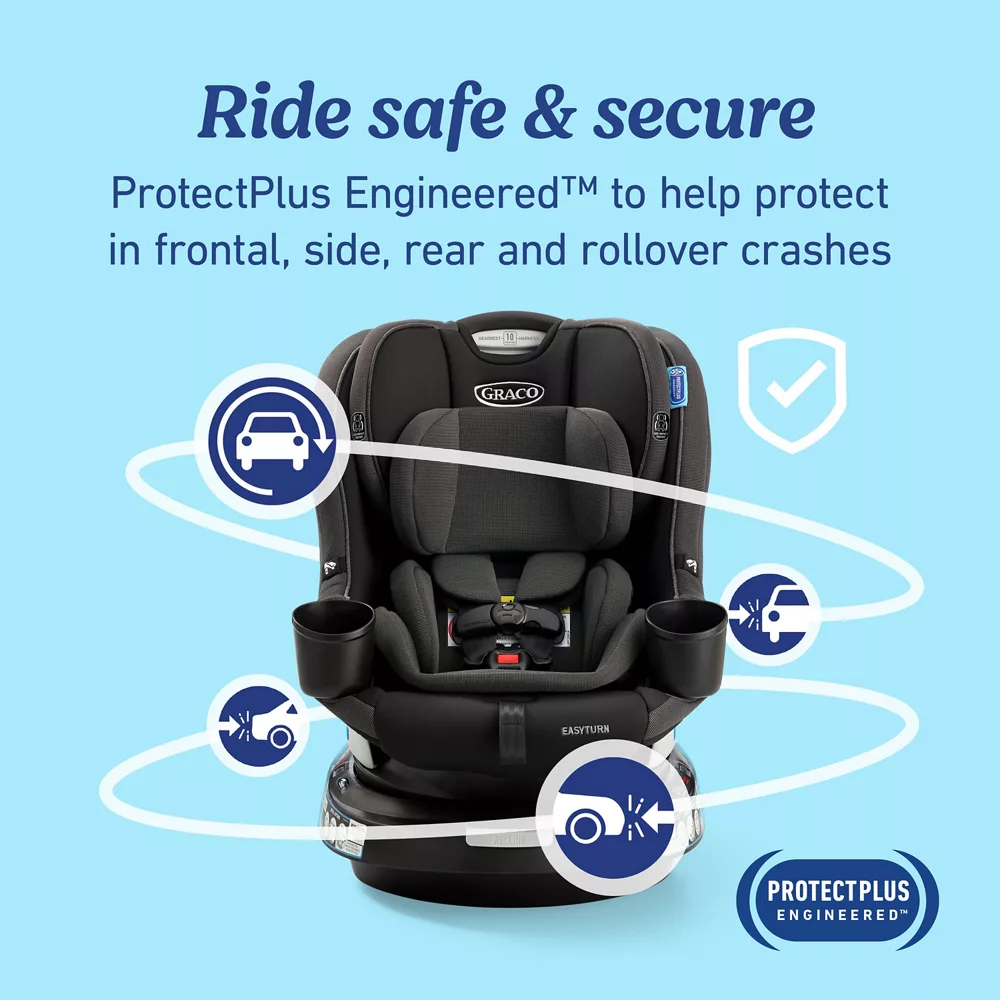 EasyTurn? 360 2-in-1 Rotating Convertible Car Seat - Image 6