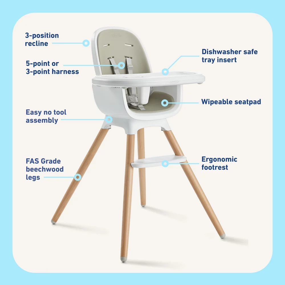 Table2Table? Lux 6-in-1 Highchair - Image 7