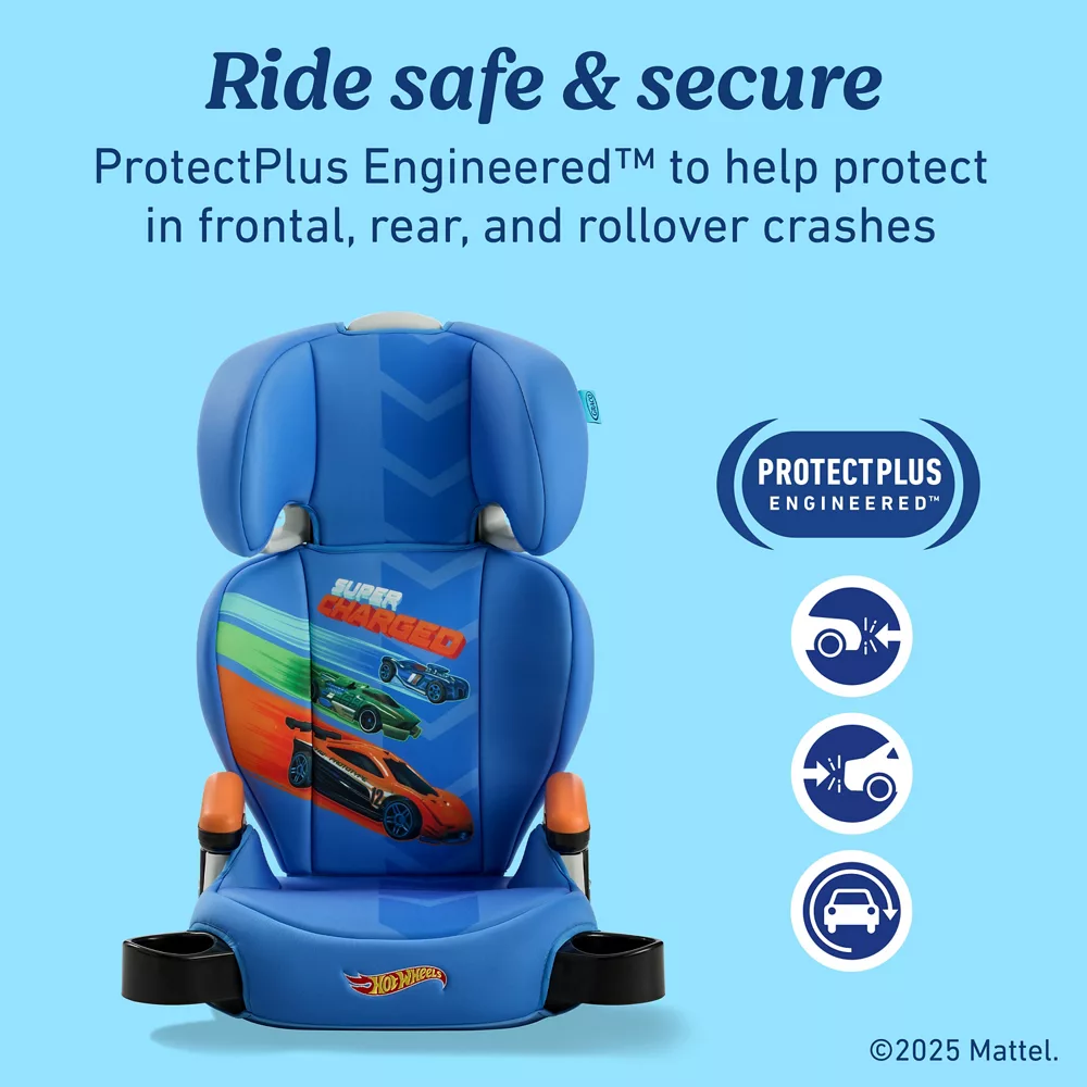 Hot Wheels x Graco TurboBooster? 2.0 Highback Booster - Image 6