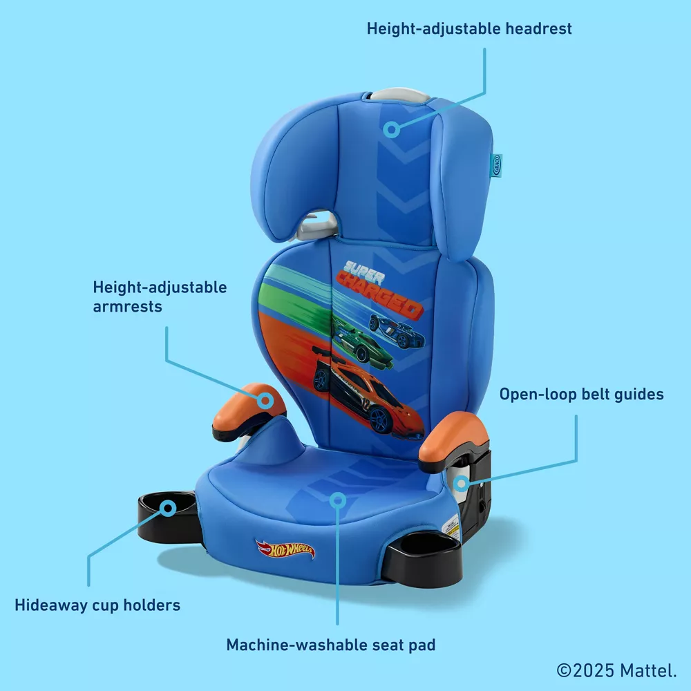 Hot Wheels x Graco TurboBooster? 2.0 Highback Booster - Image 7